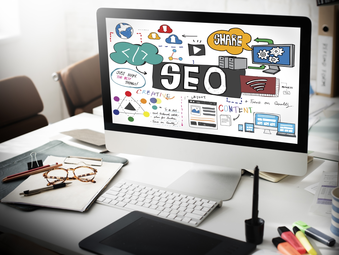 SEO Search Engine Optimization Internet Digital Concept SEO Search Engine Optimization Internet Digital Concept